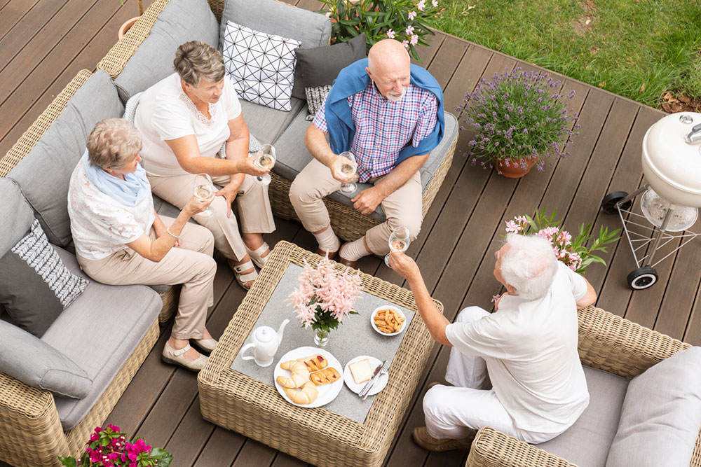 Decking Ideas for Park Homes in Somerset